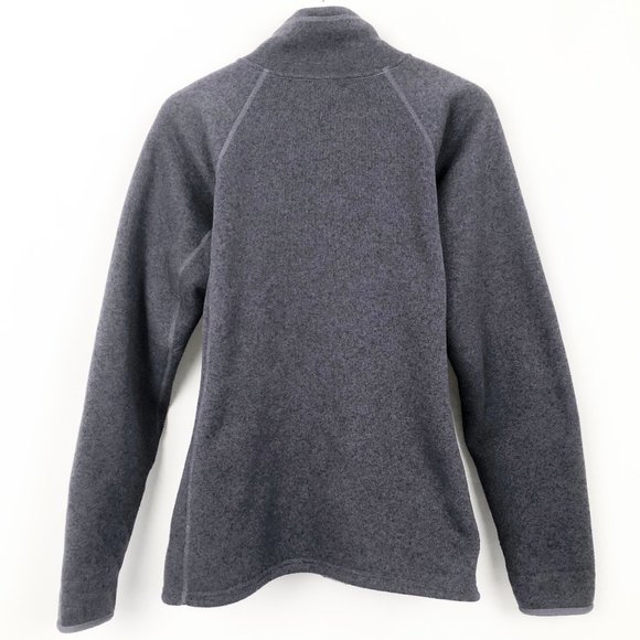 The North Face 'Crescent' Full Zip Up Fleece Jacket Sweatshirt Coat Purple - XL - Picture 4 of 12